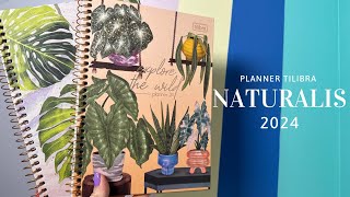 Planner Naturalis 2024 Tilibra  Planner com folhas de papel reciclado [upl. by Granthem]