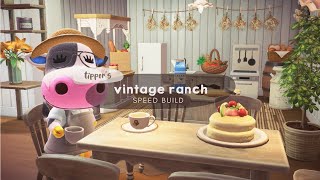 tippers vintage ranch 🐮  farmhouse speed build happy home paradise [upl. by Sirtimid]