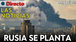 LAS NOTICIAS Rusia se planta ante las amenazas de Occidente EEUU da un paso más en Ucrania y Rutte [upl. by Esinwahs]