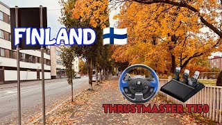 FINLAND 🇫🇮  THRUSTMASTER T150  VLOG 1 [upl. by Weihs917]