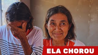 DONA ELVIRA CHORA DE EMOÇÃO PELA SUA NOVA CASA 🥹❤️ [upl. by Eelyac]