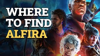 Where to find Alfira Baldurs Gate 3 [upl. by Aineg]