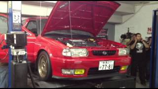 Nissan Sentra B13 V6 VQ35DE  The Dyno [upl. by Carhart552]