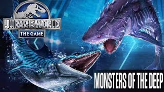 Monsters Of The Deep Event  Jurassic World The Game [upl. by Whyte]