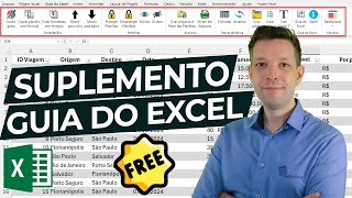 Suplemento Gratuito Guia do Excel [upl. by Llemij37]