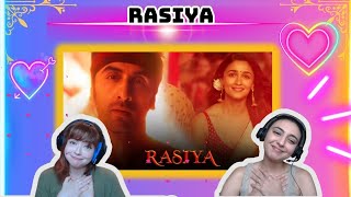 quotRASIYAquot Song REACTION Ranbir Kapoor Alia Bhatt BRAHMASTRA [upl. by Aromas417]