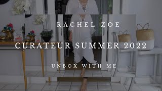 CURATEUR BOX SUMMER 2022 BY RACHEL ZOE  MOD SHOTS [upl. by Ruphina]