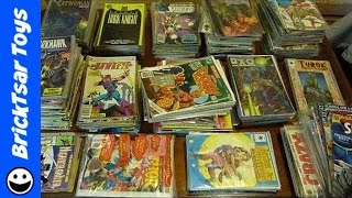 How I get my comic books ready to sell on Ebay  Some Turok and XO Manowar [upl. by Nivlek862]