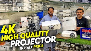 Latest Model 4k Projector in Half Price  Secondhand Projector in Karkhano Market Peshawar [upl. by Zeculon]