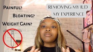 Removing my IUD Mirena  HONEST Removal Experience  Life after IUD [upl. by Kurt]