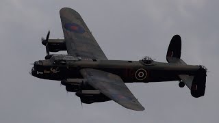 Lancaster bomber start up take off amp landing incredible sound 🇬🇧 [upl. by Lucian976]