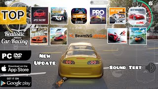 TOP Realistic Racing Games  SUPRA MK4 Sound Test  AndroidiOSPC  Best Car Racing Games of 2023 [upl. by Leiva]