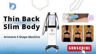 How to Perform a Back Contouring Treatment with Cavitation Machine  Model BS36K1 [upl. by Erving]