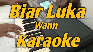 Biar Luka Biarlah Aku Pergi Karaoke Nada Pria Versi Regge Korg PA600 [upl. by Hinckley282]