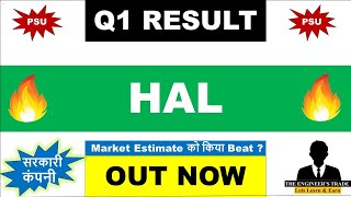 HAL Q1 Results 2025  HAL results today  HAL share latest news today  HAL latest news  HAL Share [upl. by Ettegroeg]