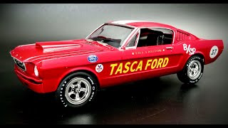 1966 Ford Mustang GT Fastback 22 125 Scale Model Kit Build How To Assemble Paint Decal Interior [upl. by Nicholl584]