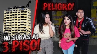 NOS METIMOS AL EDIFICIO ABANDONADO MÁS PELIGROSO QUE EXISTE  NO DEBIMOS SUBIR AL PISO 3 [upl. by Uahsoj]