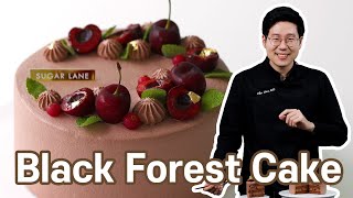 Black Forest Cake  Best combo of chocolate amp cherries [upl. by Acinnor]