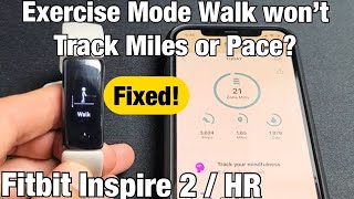 Fitbit Inspire 2 How to Fix Green Light Wont Turn Off Green Light Keeps Flickering [upl. by Namaan]