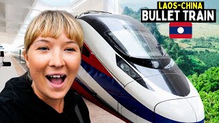 First Class on LAOSCHINA Bullet Train 🇱🇦 stopped by security [upl. by Gertie]