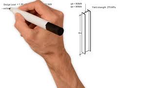 How to design a steel column using an easy approach [upl. by Cyrus]