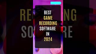 Best Game Recording Software in 2024 gaming recorder [upl. by Inafit54]