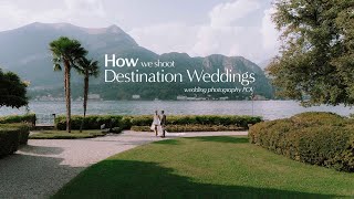 Stunning Lake Como Wedding Shoot REVEALED by UK Wedding Photographer [upl. by Yasmeen]