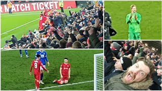 KELLEHER SAVE amp JOTA PENALTY WINS IT LIVERPOOL 33 LEICESTER CITY 54 PENS  MATCH VLOG [upl. by Eruot852]