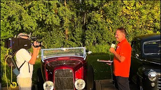 Chris ShafferWCCO Weatherman So61 Cruzers Weds Car Show Minnesota 1022024 [upl. by Elrae]