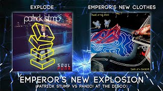 Emperors New Explosion Patrick Stump VS Panic at the Disco mashup [upl. by Photima675]