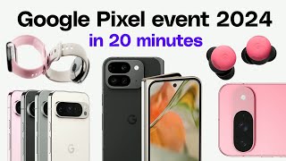 Google Pixel 9 event in 20 minutes [upl. by Onoitna]