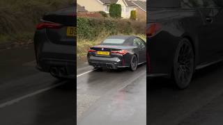 BMW M4 Competition Acceleration Noise bmw m4 convertible engine noise [upl. by Kresic]