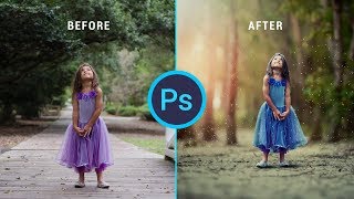 HOW COULD I EDIT MY CHILD Photo with Photoshop  change photo background in Photoshop [upl. by Judith]