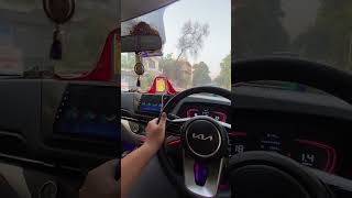 Steering wheel response of Kia Carens😱😱 automobile kiacarens trendingshorts explorepage [upl. by Clauddetta]