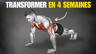 4 Exercices Sans Équipement Pour Transformer Votre Corps en 4 Semaines [upl. by Lehacim]