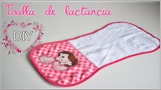 Toalla para lactantes o Sacagases  Yuyis Creations [upl. by Ettennil]