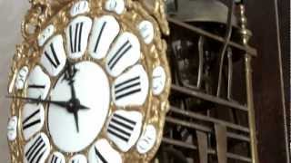 French Quarter striking lantern clock 1720 [upl. by Yellas]