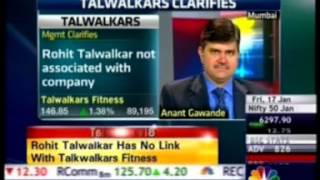 Clarification from Mr Anant Gawande CFO Talwalkars Better Value Fitness [upl. by Norrej]