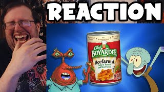 Gors quotSquidward needs some Beefaroni by Uncle Alquot REACTION [upl. by Abla]