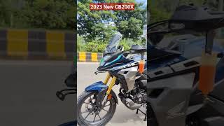 2023 Honda CB200X  Mileage Test  shorts shortsvideo shortsviral new bike 200 [upl. by Bringhurst]