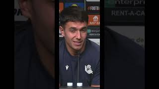 🗣️ ZUBIMENDI “LO MEJOR PARA MI ERA SEGUIR AQUÍ” RealSociedad [upl. by Dorlisa101]