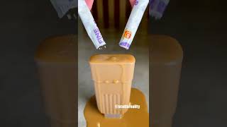 How to make COFFEE ☕️ ice cream in 1 minute 😋 [upl. by Oilime]