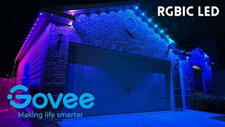 Govee Permanent Outdoor Lights  InstallDemo [upl. by Ettevroc]