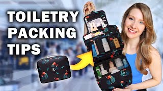 Expert Tips for Ultimate Toiletry Bag Organization Carryon Travel [upl. by Aylatan]