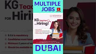 Teaching in Dubai schools job teachingjobsindubaiuae dubaicareers [upl. by Annawad661]