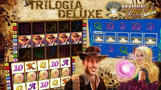 🔴 SAGA NOVOMATIC DELUXE  LUCKY LADYS CHARM  DOLPHIN PEARL  BOOK OF RA  SLOT ONLINE ITA [upl. by Kcirreg]