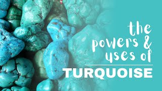 Turquoise Spiritual Meaning Powers And Uses [upl. by Grof]