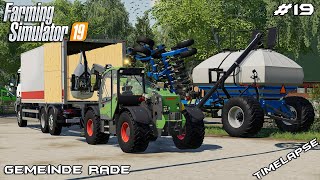 Taking delivery of seed amp planting  Animals on Gemeinde Rade  Farming Simulator 19  Episode 19 [upl. by Assirahs]