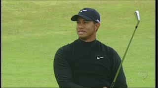 Golf Swings Tiger Woods Overhead 072107 [upl. by Bensen664]