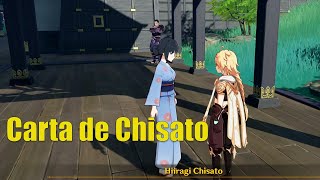 CARTA DE CHISATO 【Genshin Impact】 [upl. by Monty]